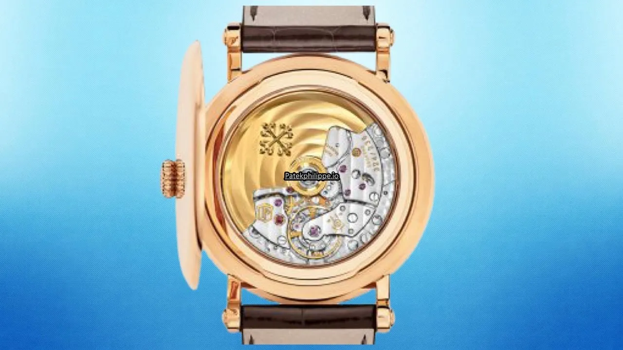 Alternative view of Patek Philippe Perpetual Calendar 5159r-001 38MM Rose Gold Case Automatic