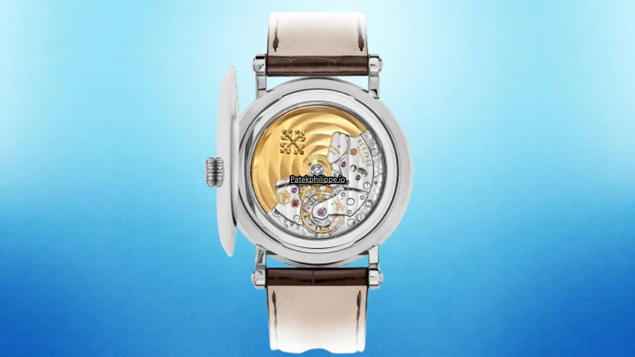 Alternative view of Patek Philippe Perpetual Calendar 5159g-001 38MM White Gold Case Automatic