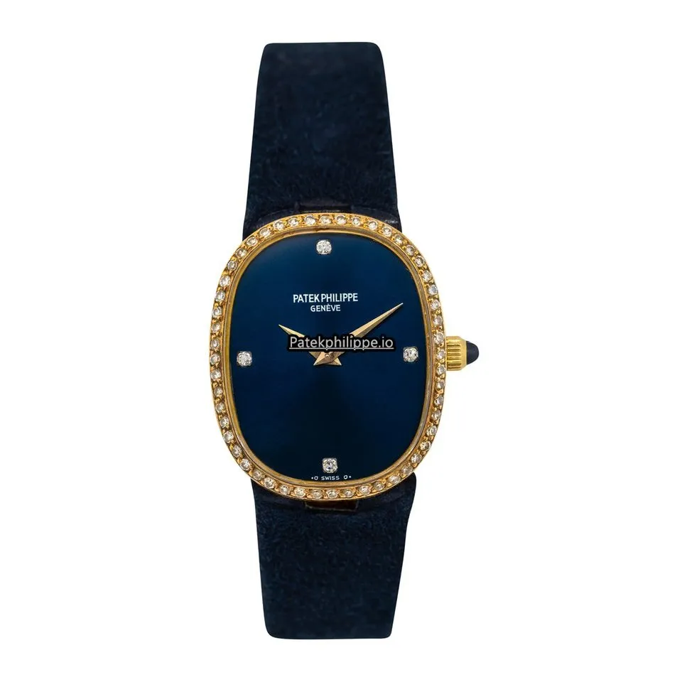 Alternative view of Patek Philippe Golden Ellipse Yellow Gold Case Manual Winding