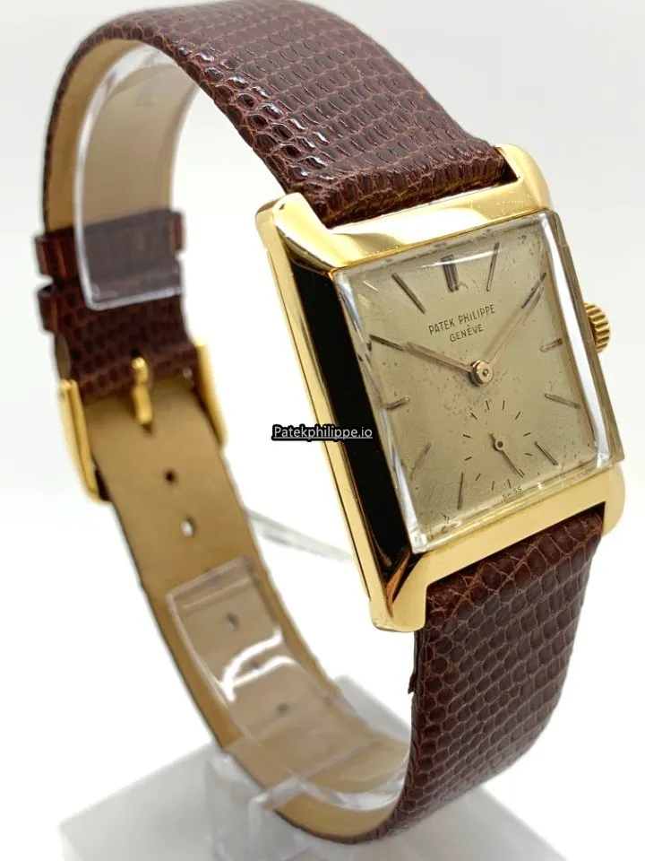 Alternative view of Patek Philippe Vintage 2488 28MM Yellow Gold Case Manual Winding