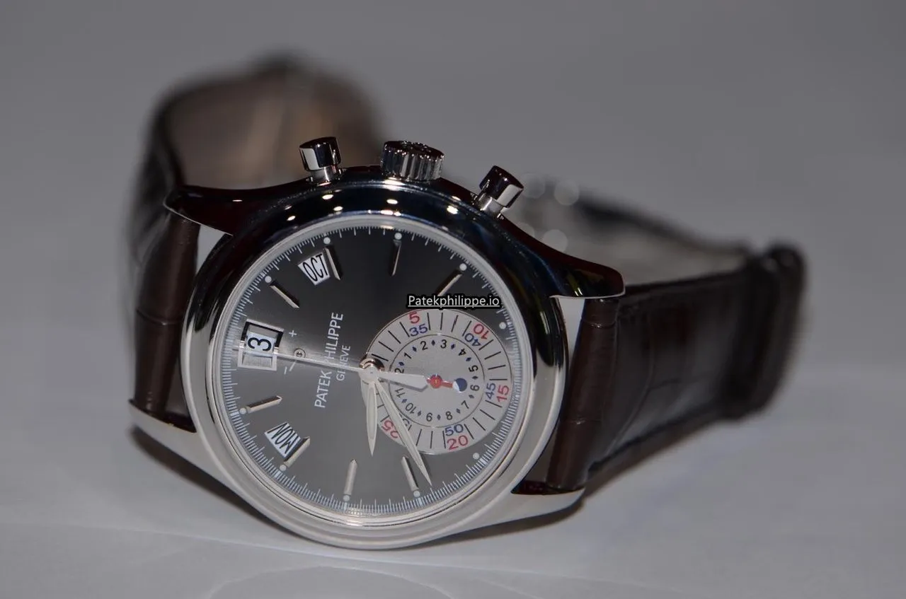 Alternative view of Patek Philippe Annual Calendar 5960p 40MM Platinum Case Automatic
