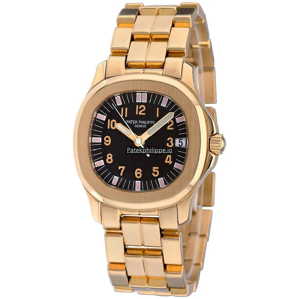Patek Philippe Aquanaut 5066 1j 35MM Yellow Gold Case Automatic