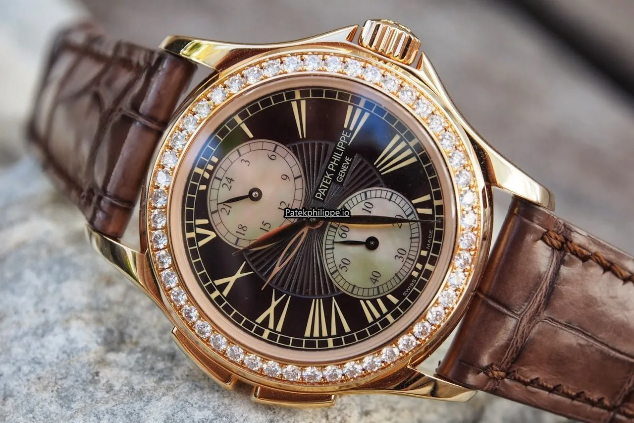 Patek Philippe Travel Time 4934r 35MM Yellow Gold Case Manual Winding