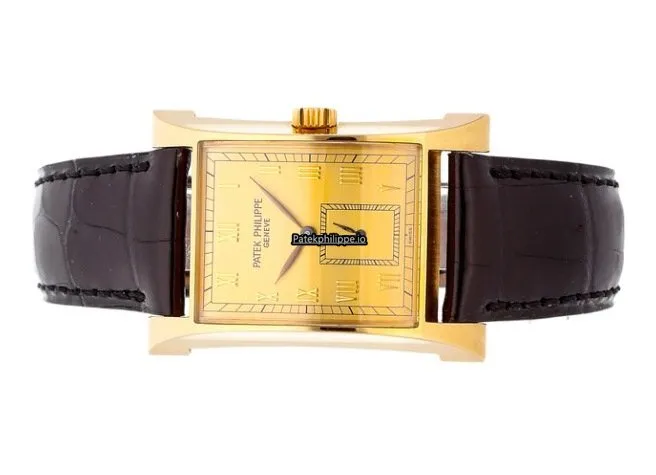 Patek Philippe Pagoda 5500j 29x40MM Yellow Gold Case Manual Winding