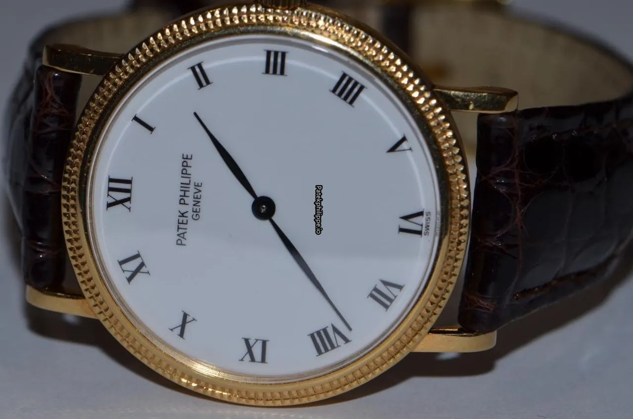 Patek Philippe Calatrava 3992j 34MM Yellow Gold Case Automatic