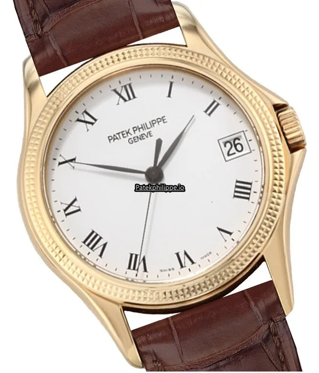 Patek Philippe Calatrava 5117j-001 38MM Yellow Gold Case Automatic