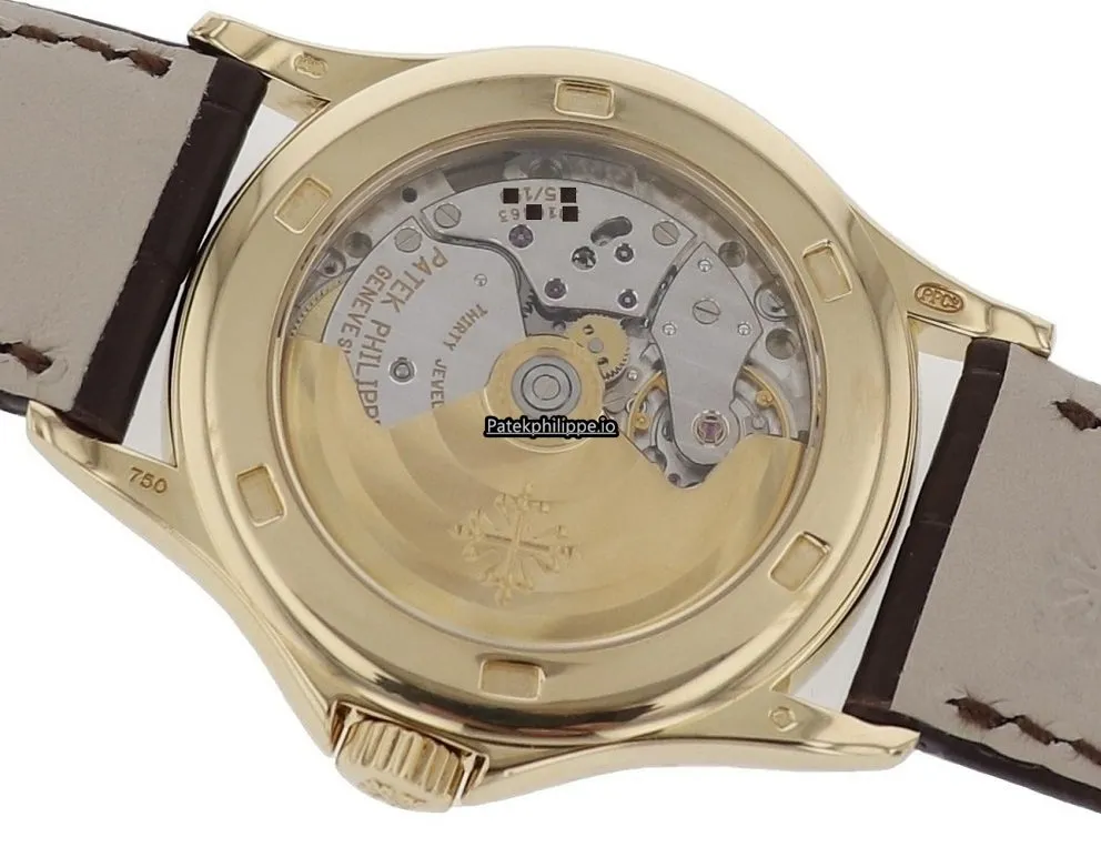 Alternative view of Patek Philippe Calatrava 5117j-001 38MM Yellow Gold Case Automatic