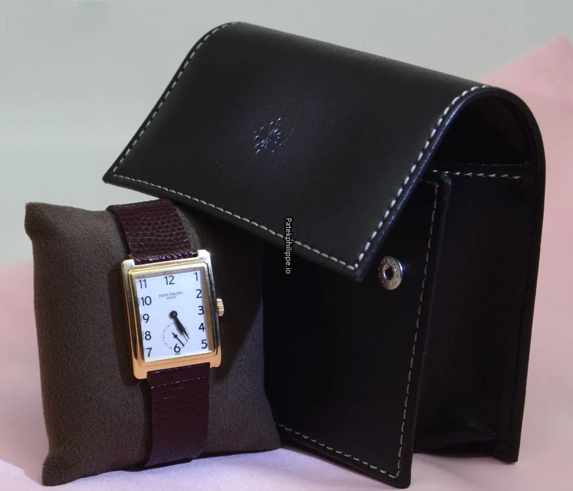 Patek Philippe 25x29MM Yellow Gold Case Manual Winding