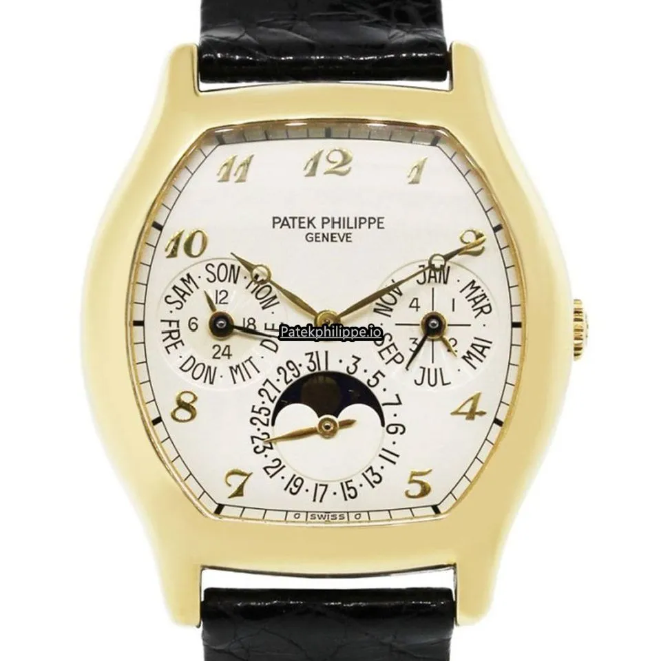 Patek Philippe Perpetual Calendar 5040j 42.5x36MM Yellow Gold Case Automatic