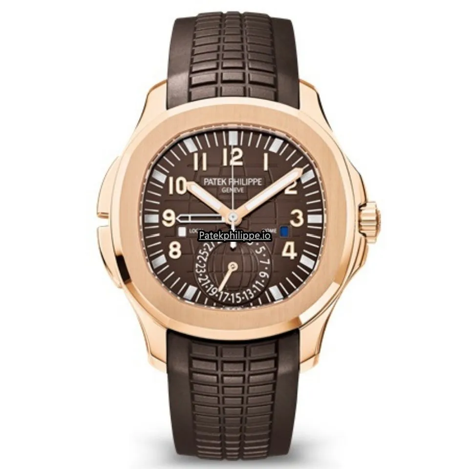 Patek Philippe Aquanaut 5164r-001 40.8MM Rose Gold Case Automatic