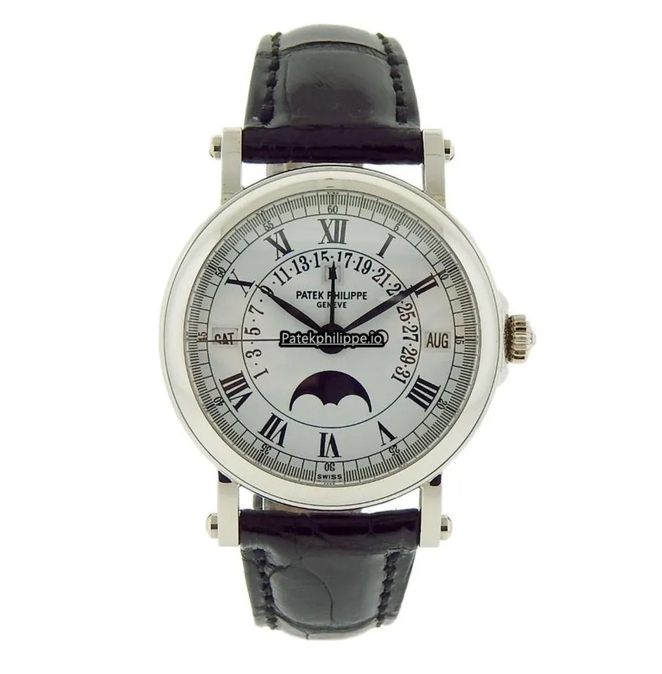Patek Philippe Perpetual Calendar 5059g 36MM White Gold Case Automatic