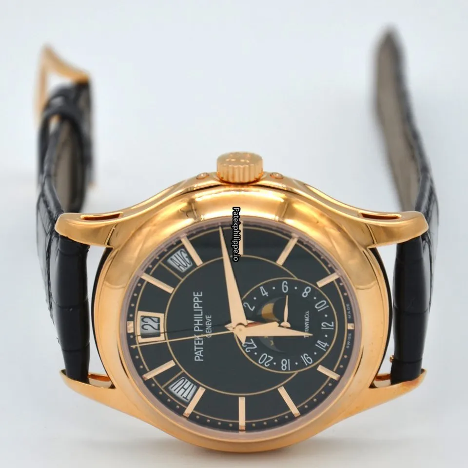 Alternative view of Patek Philippe Annual Calendar 5205r-010 40MM Rose Gold Case Automatic
