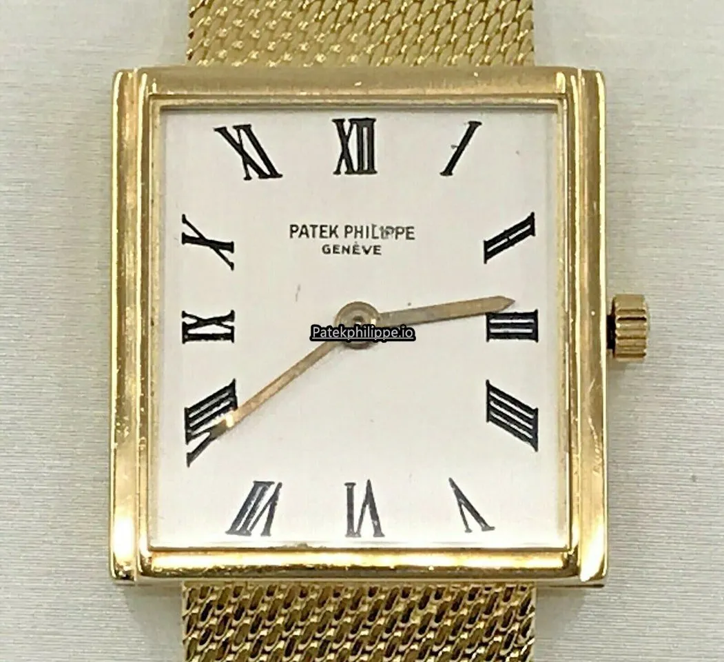 Alternative view of Patek Philippe Gondolo 26MM Yellow Gold Case Manual Winding