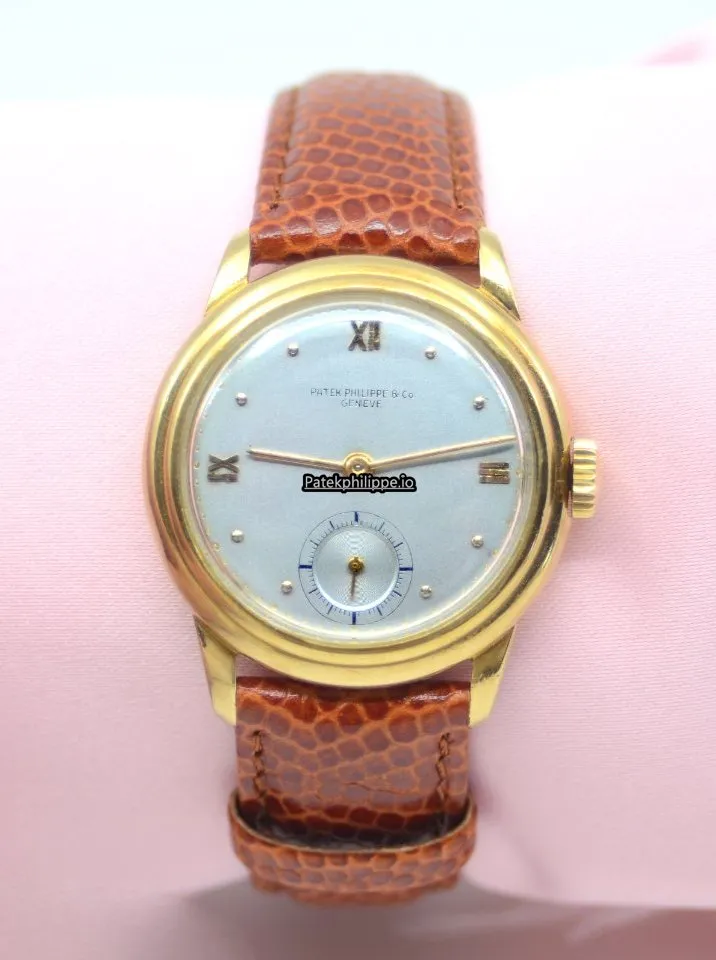 Patek Philippe 33MM Yellow Gold Case Manual Winding