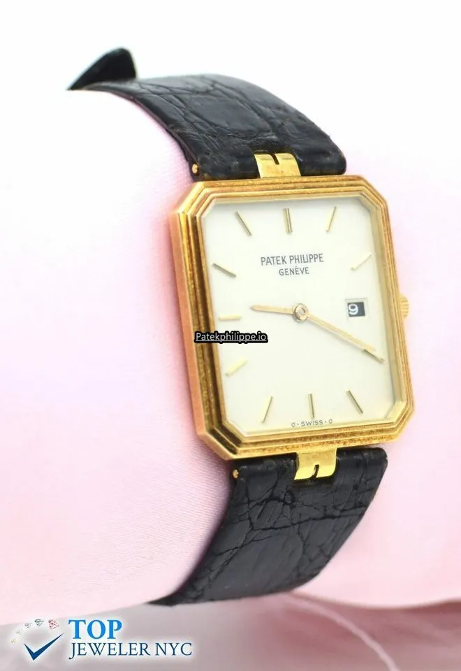 Alternative view of Patek Philippe 26x28MM Yellow Gold Case Manual Winding