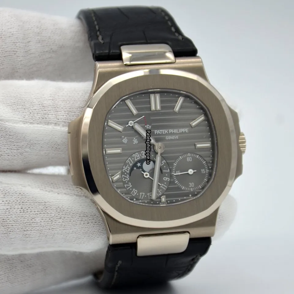 Patek Philippe Nautilus 5712g-001 40x38MM White Gold Case Automatic