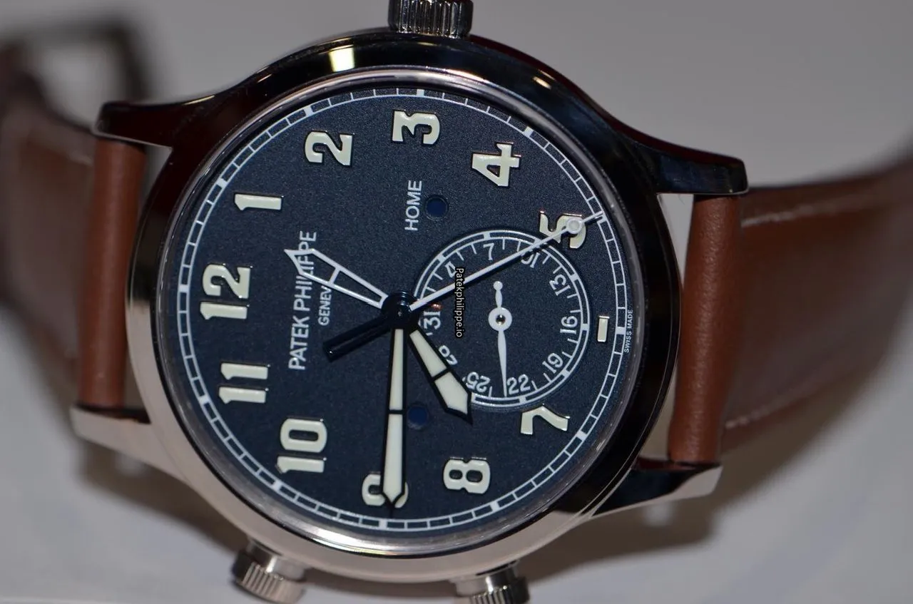 Patek Philippe Travel Time 5524g 42MM White Gold Case Automatic