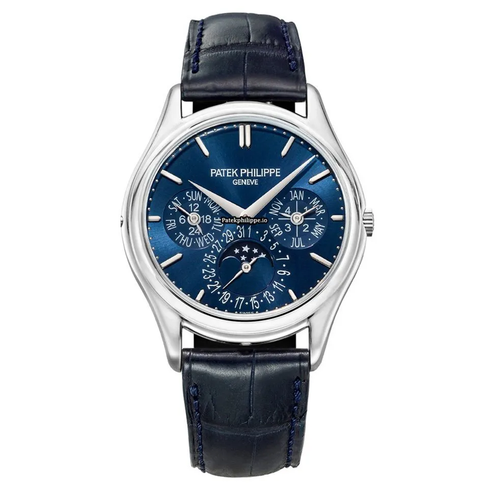Patek Philippe Perpetual Calendar 5140p-001 37.2MM Platinum Case Automatic