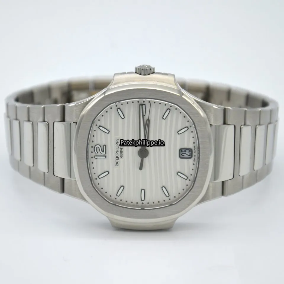 Alternative view of Patek Philippe Nautilus 7118/1a-010 35.2MM Steel Case Automatic
