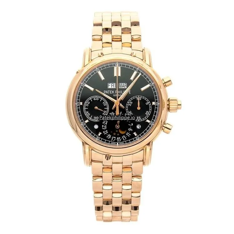 Patek Philippe Perpetual Calendar 5204/1r-001 40.2MM Rose Gold Case Manual Winding