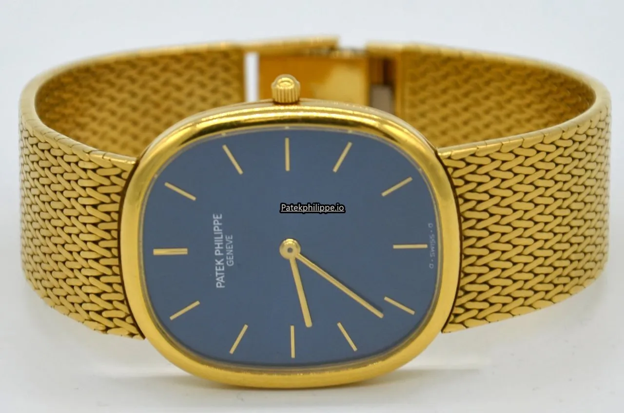 Alternative view of Patek Philippe Golden Ellipse 3738 35x32MM Yellow Gold Case Manual Winding