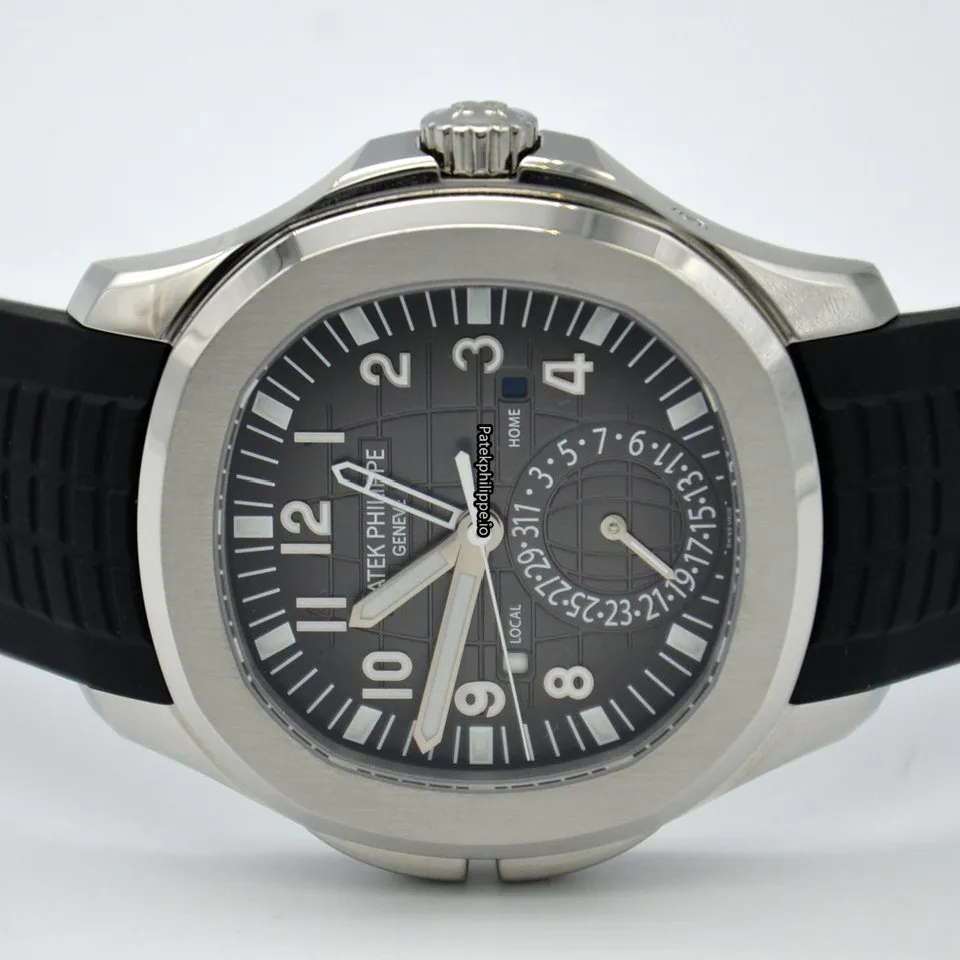 Alternative view of Patek Philippe Aquanaut 5164a-001 40.8MM Steel Case Automatic