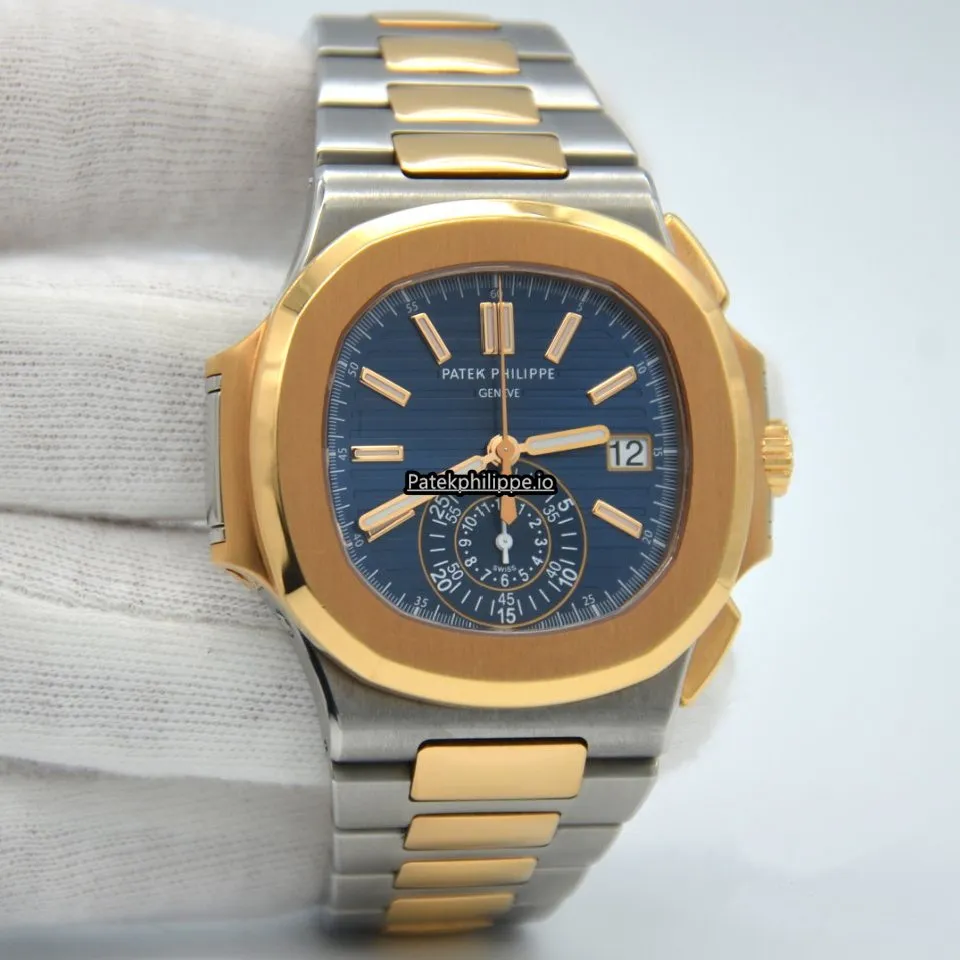 Patek Philippe Nautilus 5980/1ar-001 40.5x38.5MM Gold/steel Case Automatic