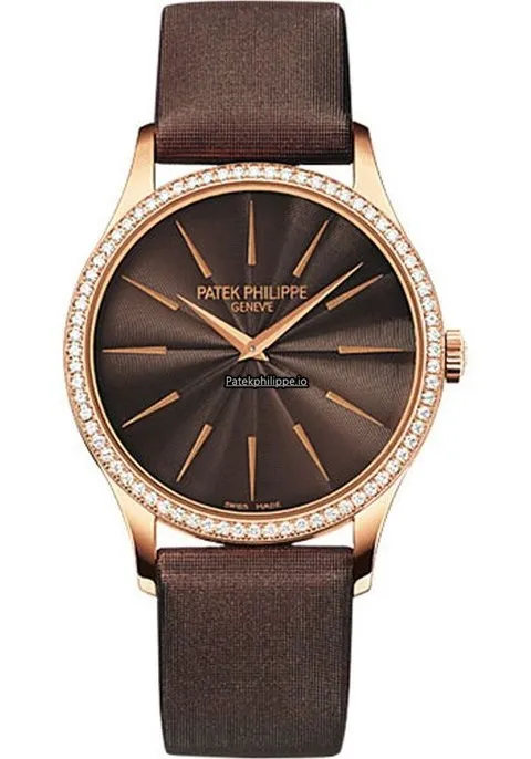 Patek Philippe Calatrava 4897r-001 33MM Rose Gold Case Automatic