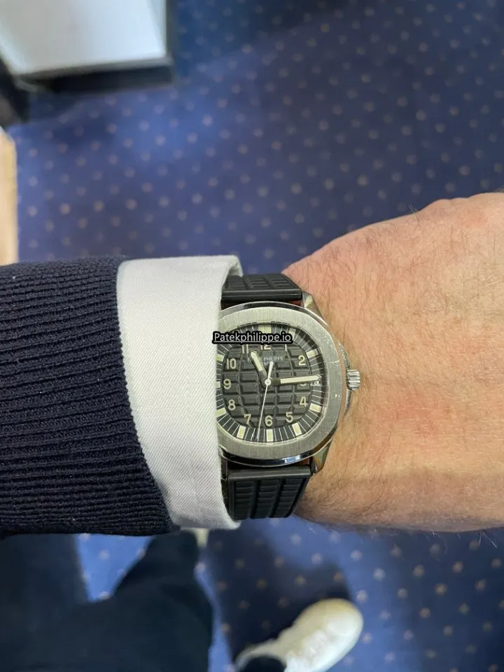 Alternative view of Patek Philippe Aquanaut 5065a-001 38MM Steel Case Automatic