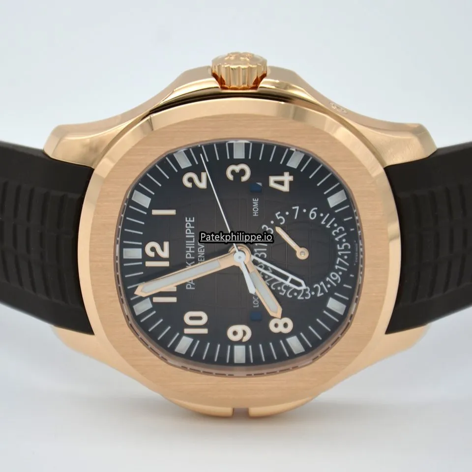 Alternative view of Patek Philippe Aquanaut 5164r-001 40.8MM Rose Gold Case Automatic