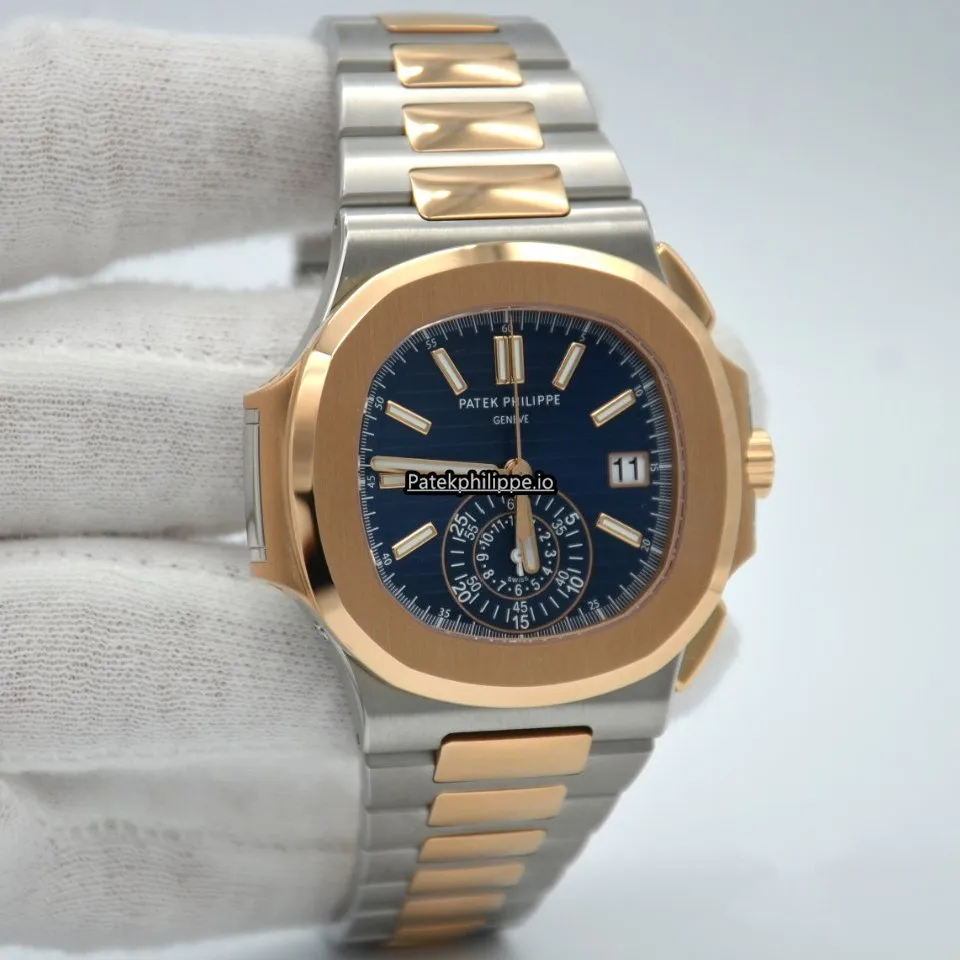 Patek Philippe Nautilus 5980/1ar-001 40.5x38.5MM Gold/steel Case Automatic