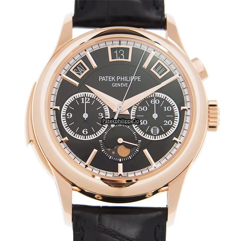 Alternative view of Patek Philippe Complications 5208r-001 42MM Rose Gold Case Automatic