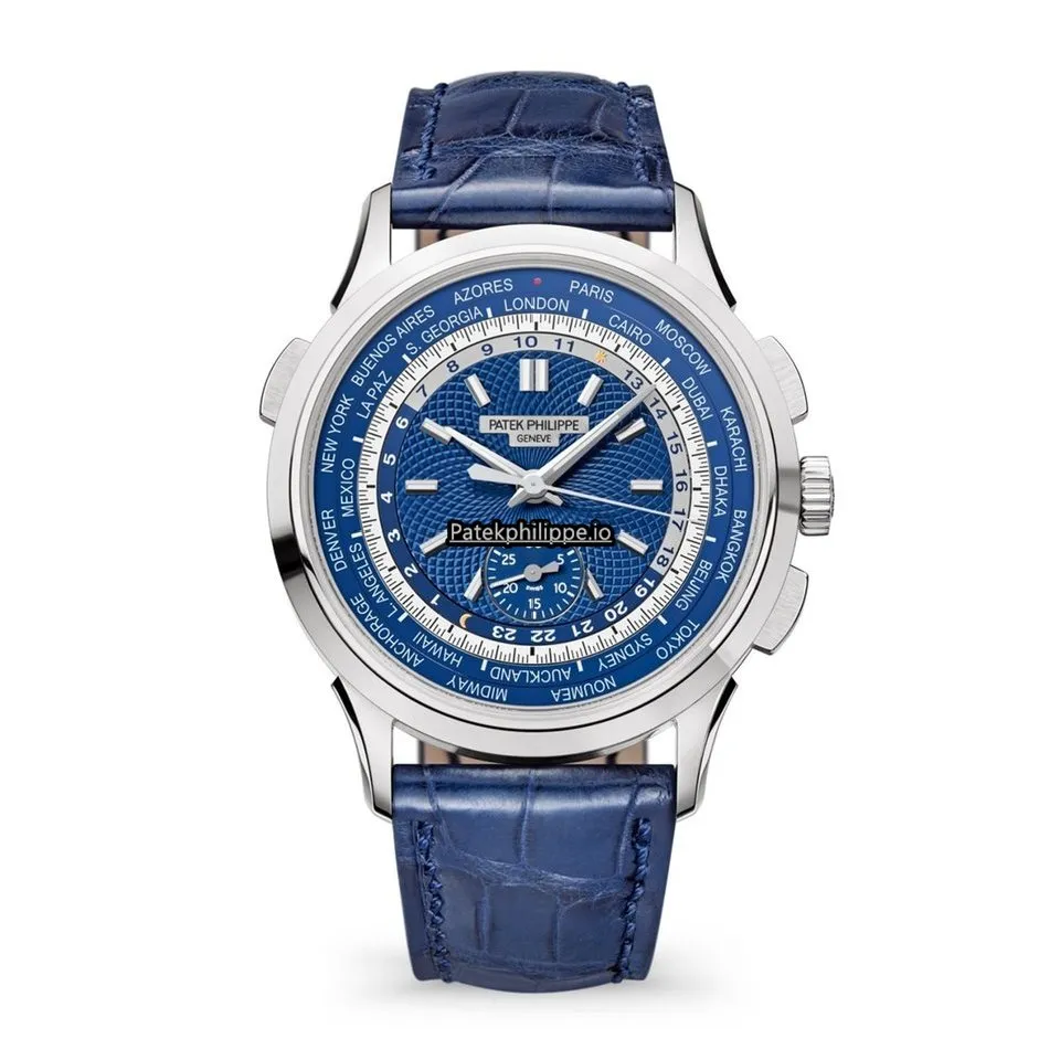 Patek Philippe Complications Chronograph 5930g-010 39.5MM White Gold Case Automatic Movement
