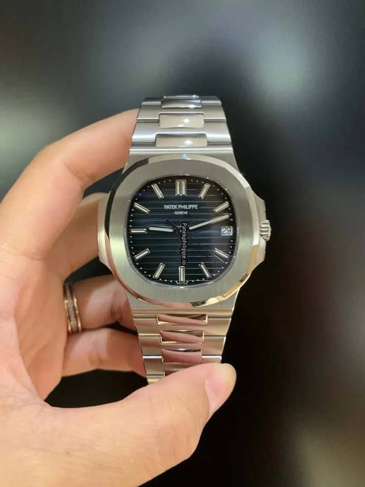 Alternative view of Patek Philippe Nautilus 5711/1a-010 40x38MM Steel Case Automatic