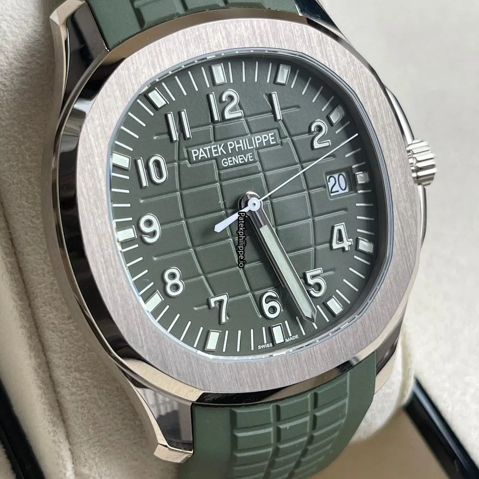 Patek Philippe Aquanaut 5168g-010 42.2MM White Gold Case Automatic