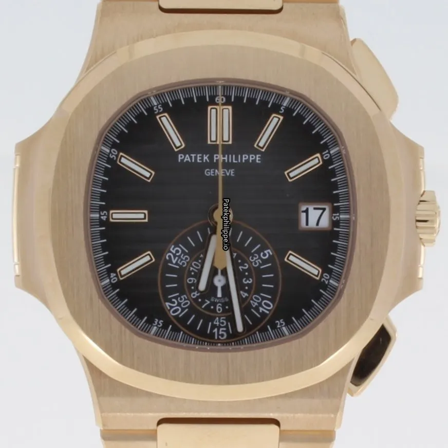 Patek Philippe Nautilus 5980/1r Rose Gold Case Automatic