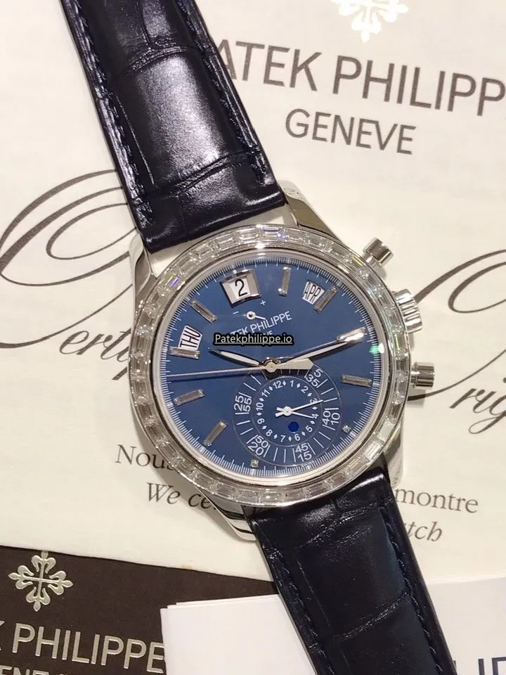 Alternative view of Patek Philippe Annual Calendar 5961p-001 40.5MM Platinum Case Automatic