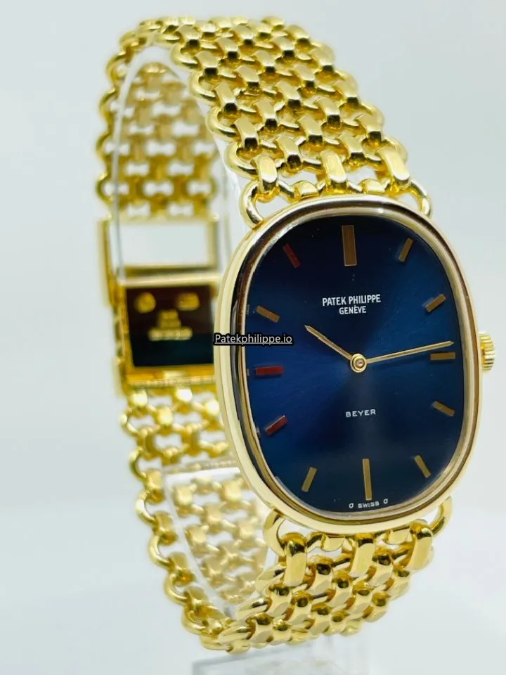 Patek Philippe Golden Ellipse Jan-48 33x27MM Yellow Gold Case Manual Winding