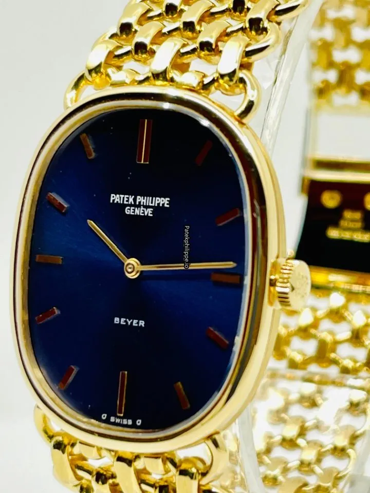 Alternative view of Patek Philippe Golden Ellipse Jan-48 33x27MM Yellow Gold Case Manual Winding