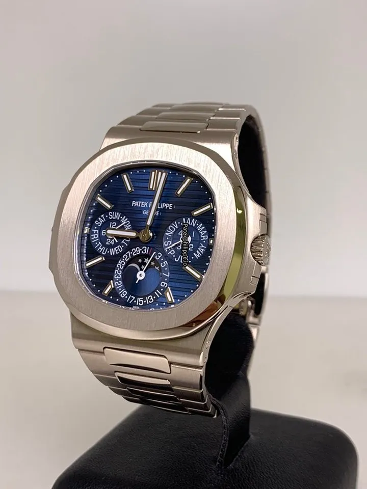 Alternative view of Patek Philippe Nautilus 5740/1g-001 40MM White Gold Case Automatic