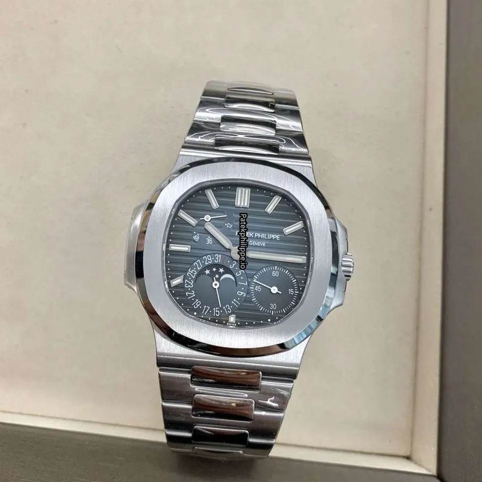 Alternative view of Patek Philippe Nautilus 5712/1a-001 40x38MM Steel Case Automatic