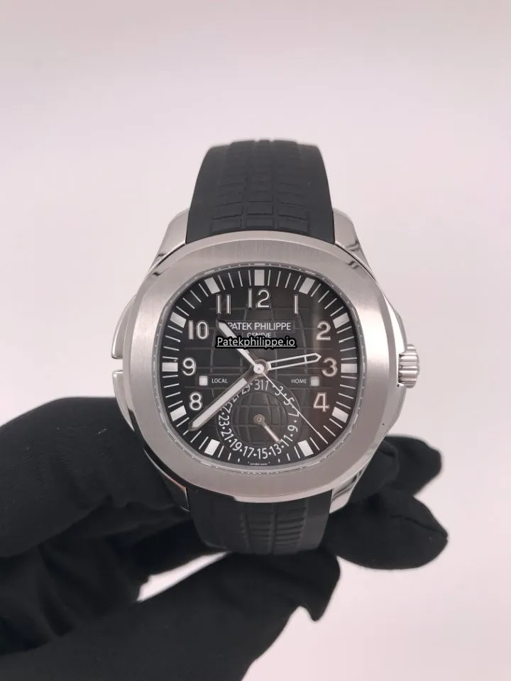 Alternative view of Patek Philippe Aquanaut 5164a-001 40.8MM Steel Case Automatic