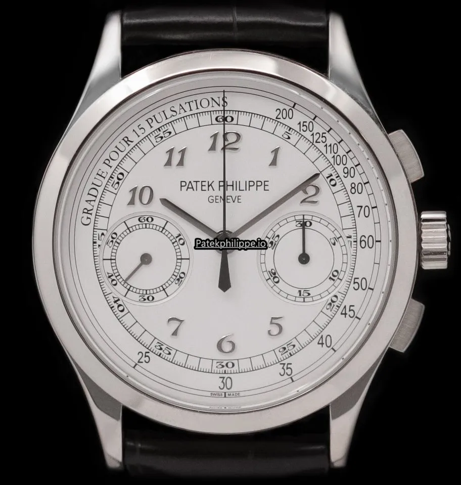 Patek Philippe Chronograph 5170g-001 39MM White Gold Case Manual Winding