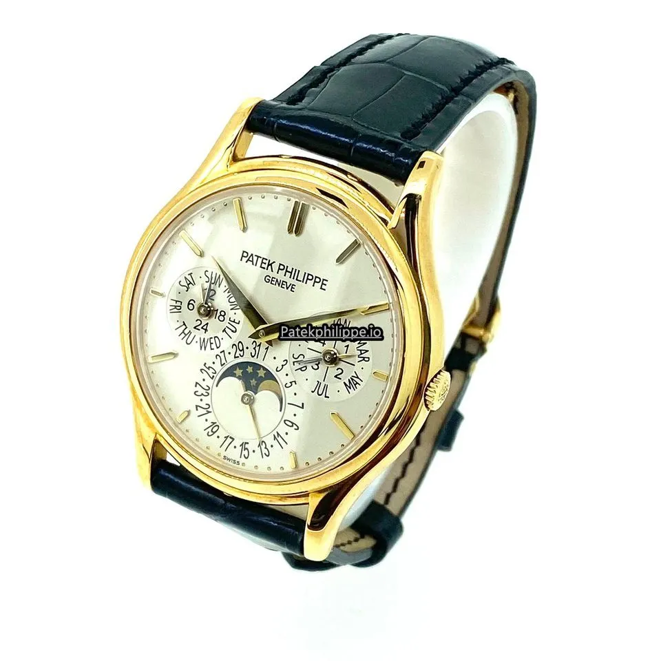 Alternative view of Patek Philippe Perpetual Calendar 5140j-001 37.2MM Yellow Gold Case Automatic