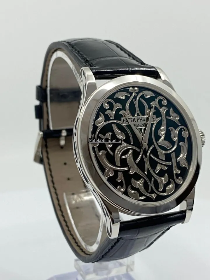 Alternative view of Patek Philippe Calatrava 5088/100p-001 Platinum Case Automatic