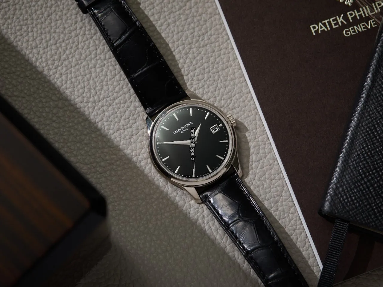 Patek Philippe Calatrava 5227g-010 39MM White Gold Case Automatic
