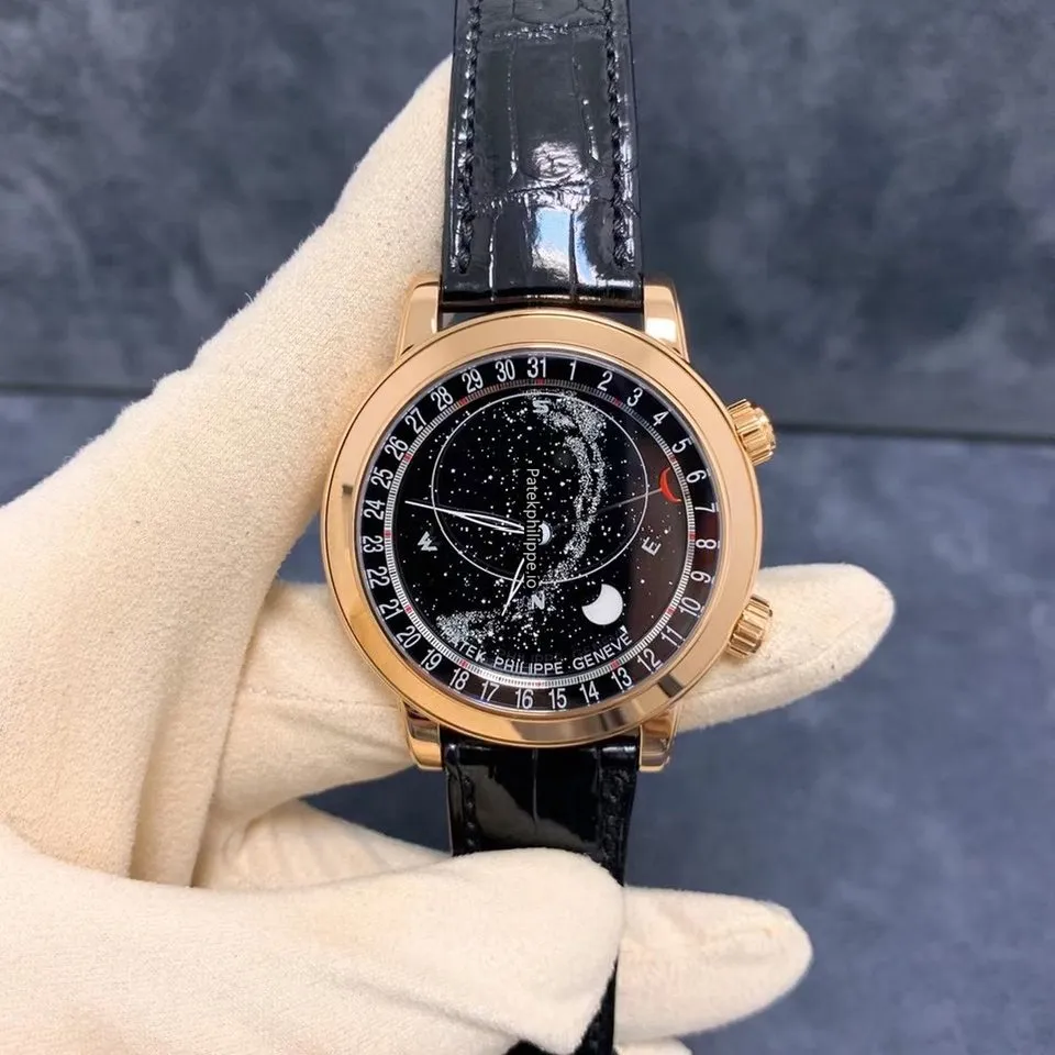 Patek Philippe Celestial 6102r-001 44MM Rose Gold Case Automatic
