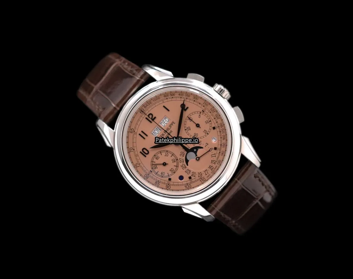 Alternative view of Patek Philippe Perpetual Calendar 5270p-001 41MM Platinum Case Manual Winding