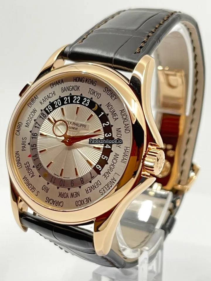 Alternative view of Patek Philippe Complications 5130r-001 39.5MM Rose Gold Case Automatic Movement
