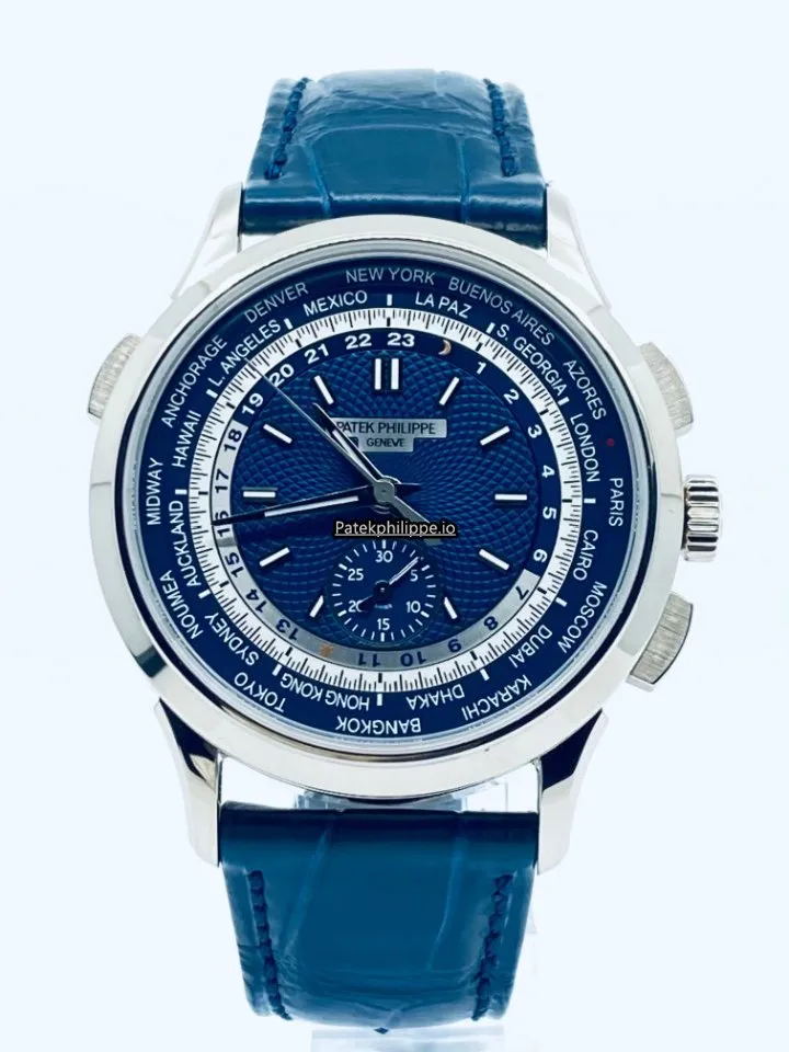 Patek Philippe Complications Chronograph 5930g-001 39.5MM White Gold Case Automatic Movement